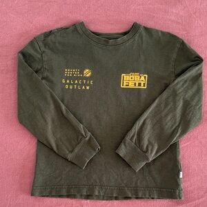 Gap Long Sleeve Shirt - Olive Green - Star Wars Boba Fett